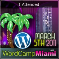 WCMattended WordCampMiami | BeccaBlogs.com