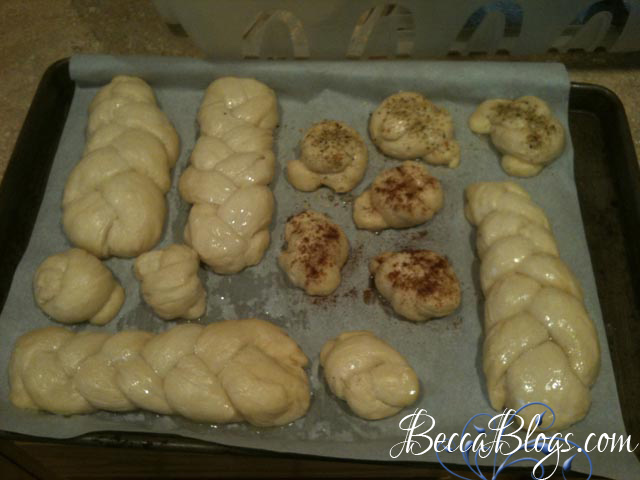 Risen Challah with Egg Wash | BeccaBlogs.com